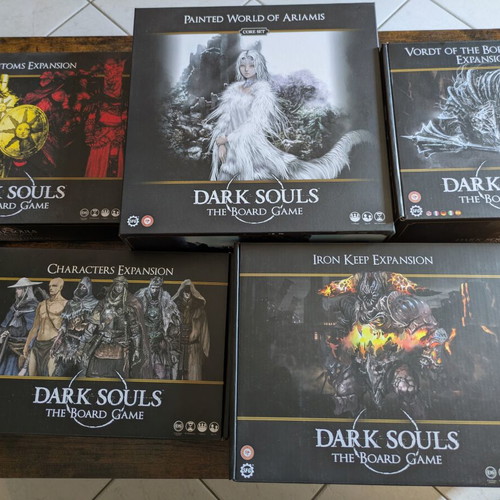 Dark Souls, Middara, Resident Evil board games like new