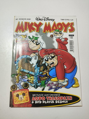Miky Maous #2081 comic book used, Greek