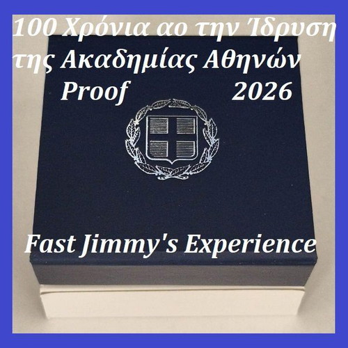 2026 Greece Commemorative Proof 2 Euro Coin Academy of Athens