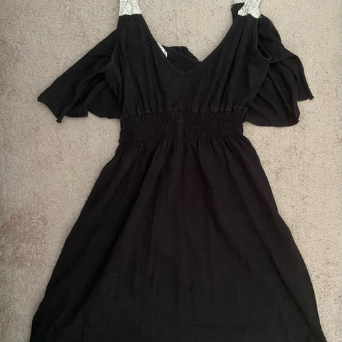 Black dress size S like new