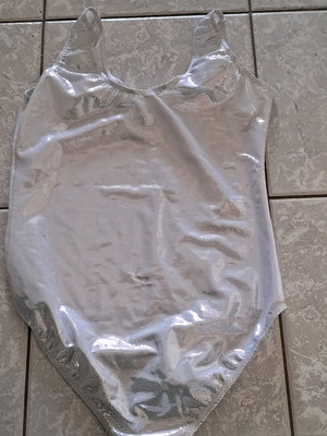 Κορμάκι ασημί παγιέτα καινούργιο