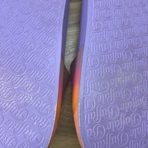 Buffalo Rees women's slides size 38 like new purple