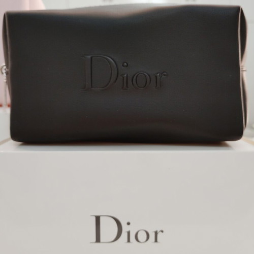 Dior Beauty cosmetic bags set of two new, pink and black