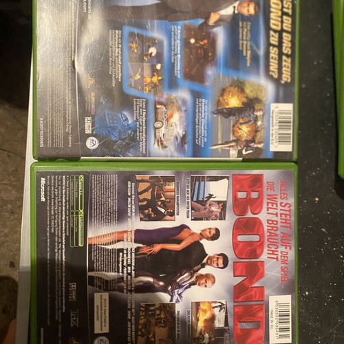 James Bond 007 Nightfire and Agent Under Fire Xbox classic games