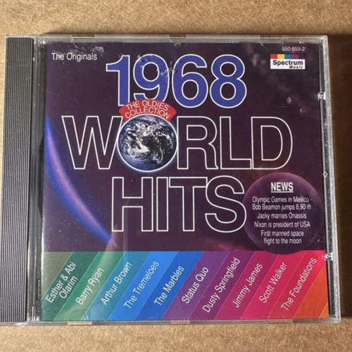 World Hits 1968 CD The Oldies Collection Spectrum Music