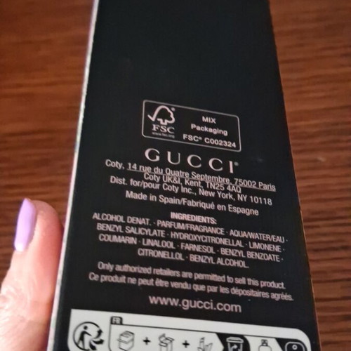 Gucci Flora packaging cardboard box like new