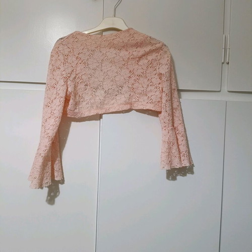 Bolero salmon lace like new
