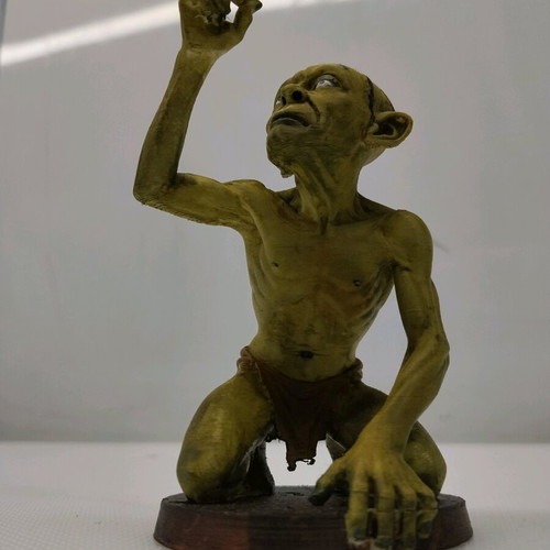 Gollum Lord of the Rings figure like new, 3d printed
