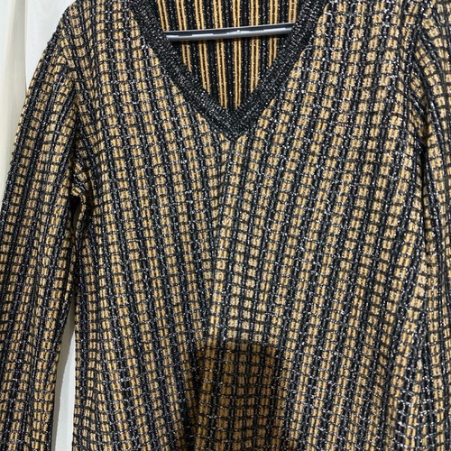 Zara blouse used, brown, size L