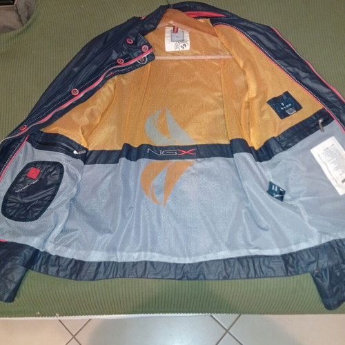 Windbreaker jacket Navy & Green XL like new
