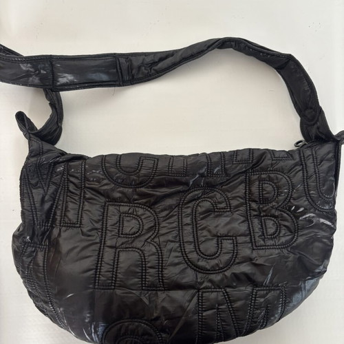 Marc by Marc Jacobs Quilted Nylon Shoulder Bag Black Pink like new
