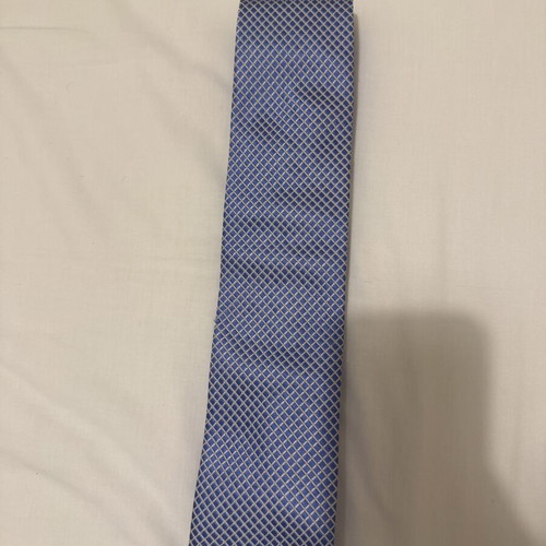 The Bostonians blue silk tie like new