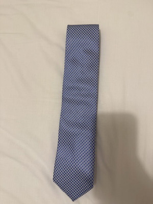 The Bostonians blue silk tie like new