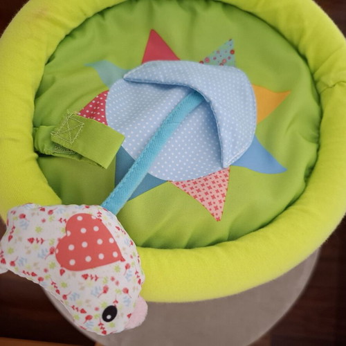 Sophie La Girafe Rollin activity barrel like new for crawling babies