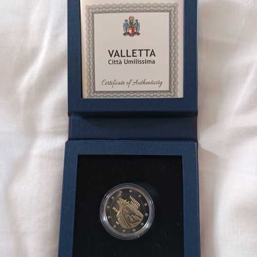 Malta 2026 new proof two euro in special numbered edition