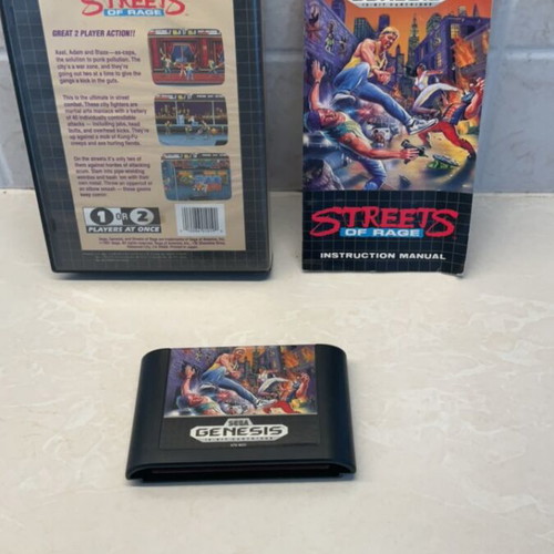 Streets of Rage Sega Genesis like new