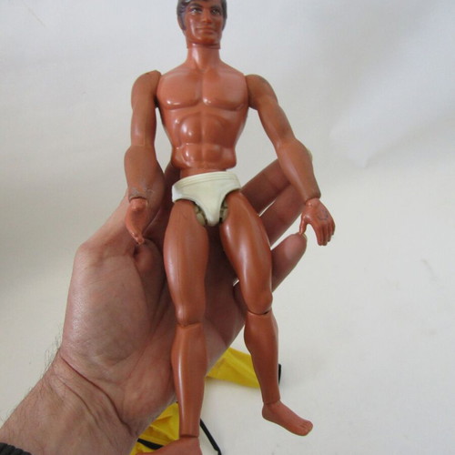 Big Jim Dr. Steel Kung Fu Karate action figure 1970s used