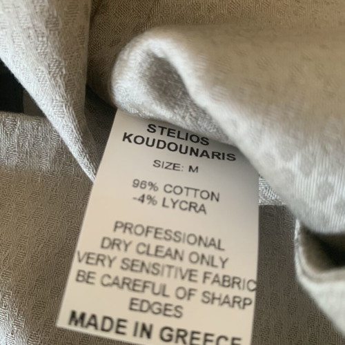 High-waist pants Stelios Koudounaris new, beige, size M