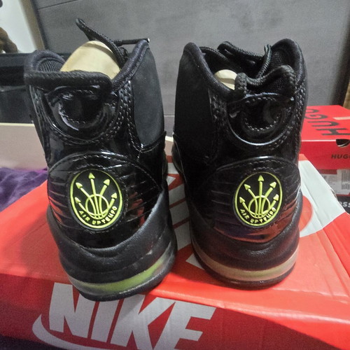 Nike Air Max Uptempo Black Volt sneakers size 43