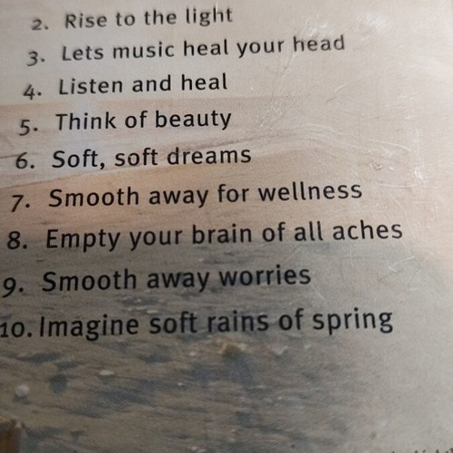 Music for wellness 9 CD collection used