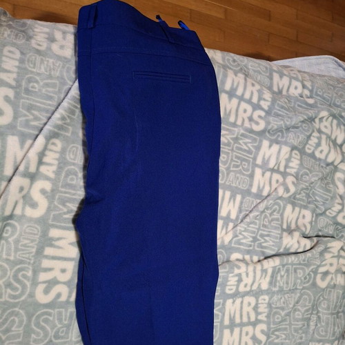 Suit pants new, blue, unworn