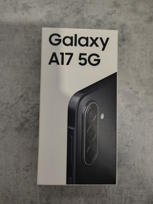 Samsung Galaxy A17 5G smartphone like new, 4GB RAM, 128GB storage