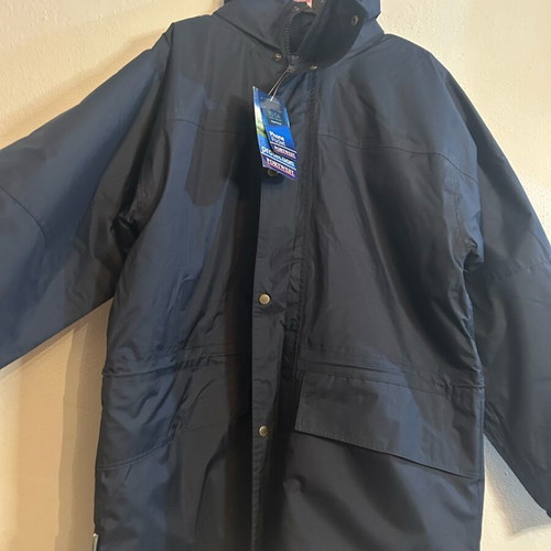 Portwest men's warm thermal jacket new dark blue