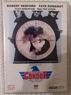 3 Days of the Condor DVD used with Greek subtitles