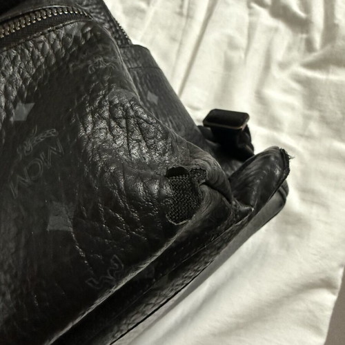Backpack MCM black used authentic