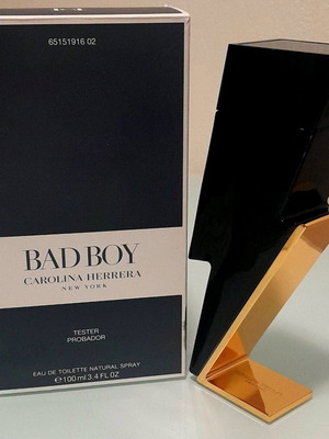 Carolina Herrera Bad Boy Eau De Toilette 100ml original tester καινούργιο