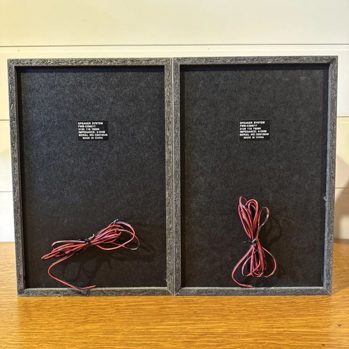 Philips FW-C280 bookshelf speakers like new