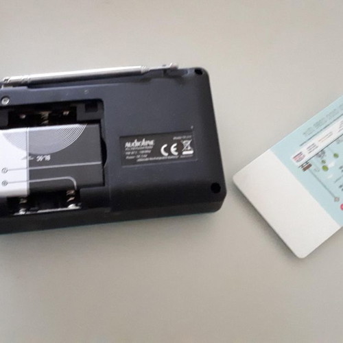 Audioline digital radio used