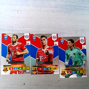 τρεις παίκτες της FC BAYERN MUNCHEN