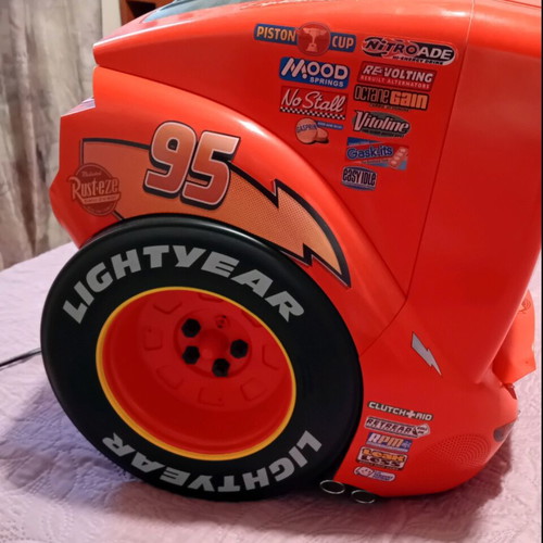 Cars McQueen Disney TV like new with decoder gift