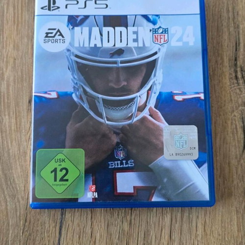 Madden 24 PS5 game like new