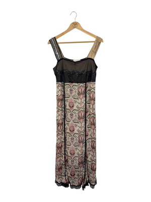 floral lace bridesmaid dresses Stunning Colorful Bridesmaid Dress with Ivory Floral Design