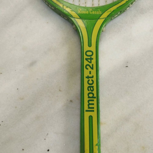 Spalding vintage tennis racket used from the 70s