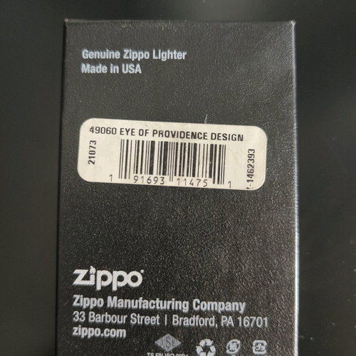 Zippo Eye Of Providence Armor Brass 2021 new