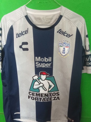 Pachuca Football Jersey used, size M/L, official replica