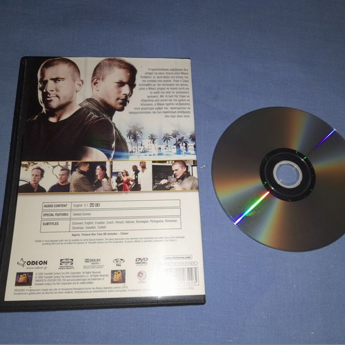 Prison Break The Final Break DVD μεταχειρισμένο, περιπέτεια με υπότιτλους