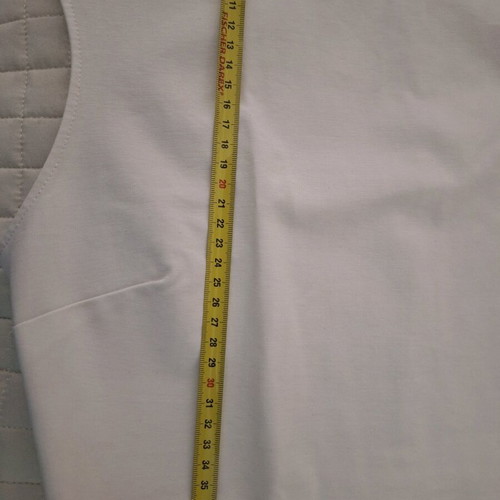 Zara crop top white elastic like new, size L