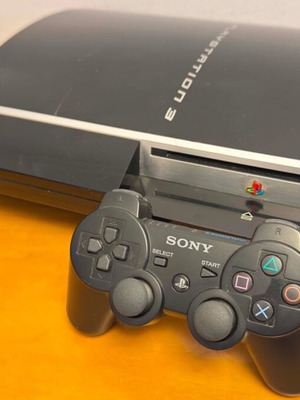 PlayStation 3 console used, silent, fully functional with original controller
