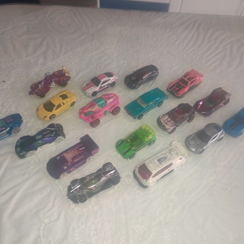 Hot Wheels cars collection used, moderate condition