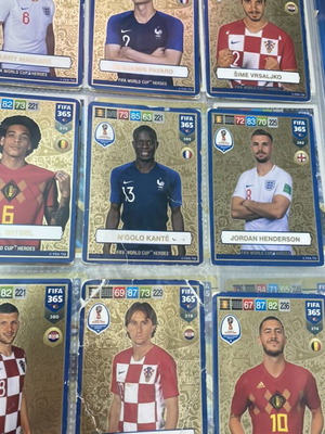 FIFA World Cup Heroes κάρτες μεταχειρισμένες