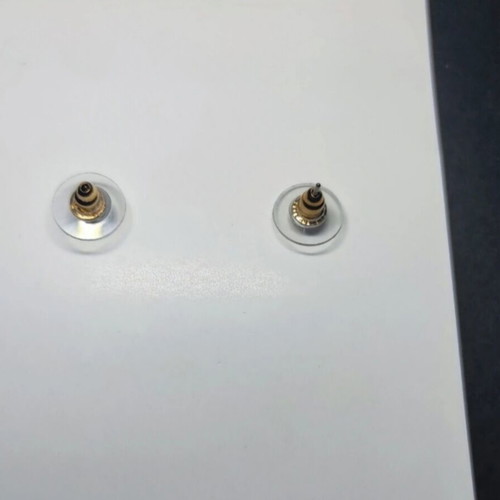 Leo earrings new in packaging faux bijoux