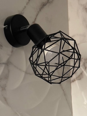 Ceiling light set like new, 8 pieces
