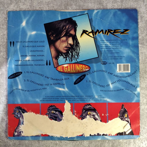 Ramirez El Gallinero 12'' Vinyl Maxi Single used, original pressing