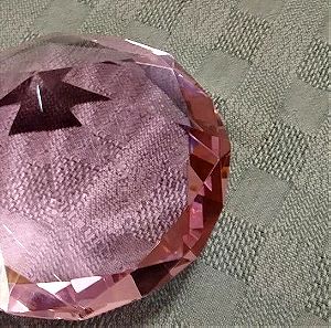 Διαμάντι Swarovski διακοσμητικό ροζ