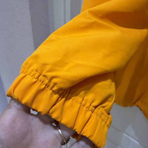 Adidas Original Trefoil windbreaker jacket, oversized, orange
