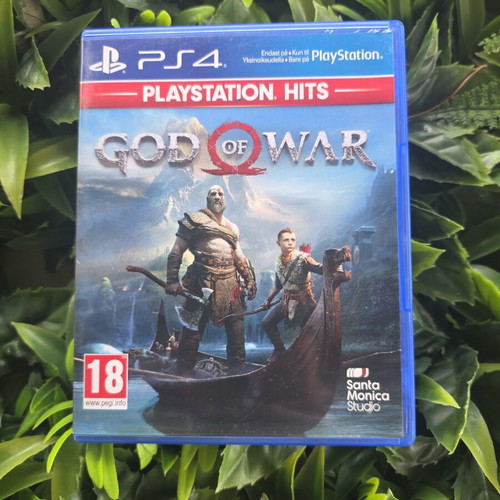 God of War Nordic Version PS4 game used, good condition